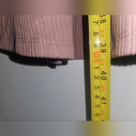 Maurices Long Ribbed Cardigan in Dusty Pink - Picture 7 of 10